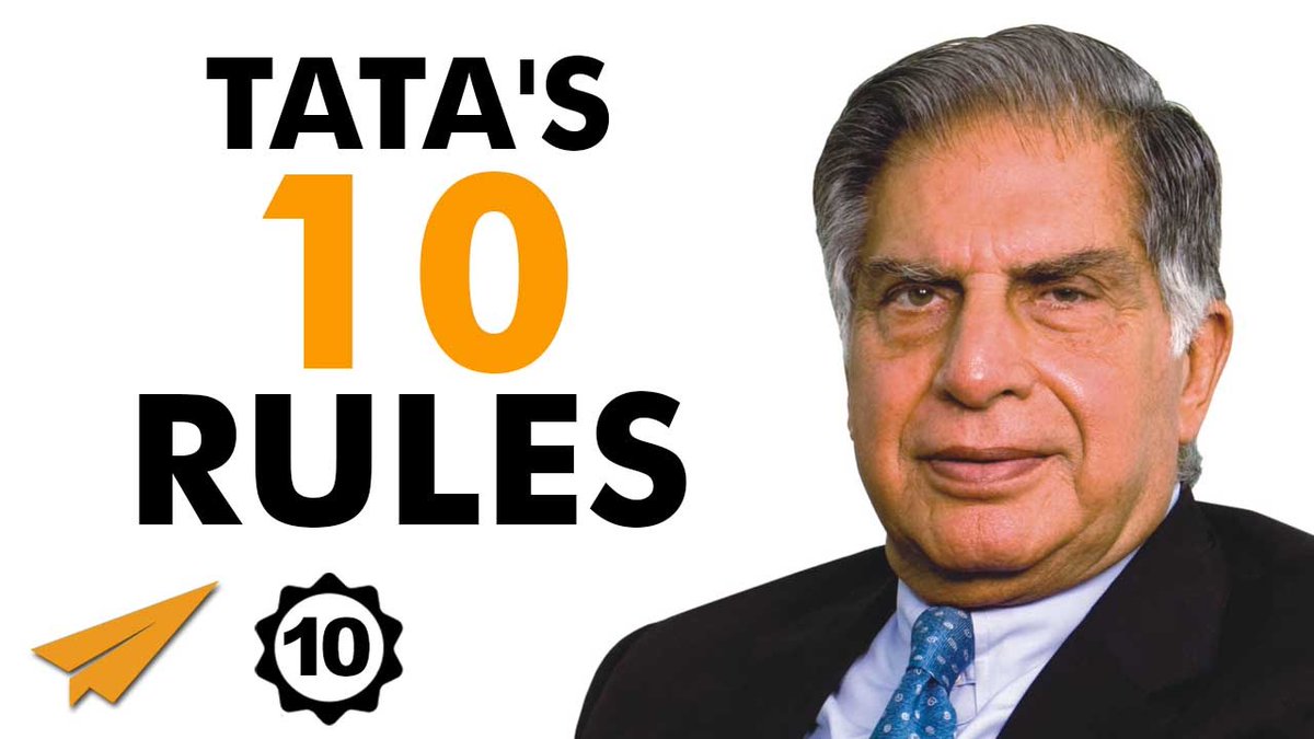 netisam's tweet photo. Ratan Tata’s 10 Rules For Success https://t.co/QUIb51ZNTj https://t.co/6a2ObgLNa9