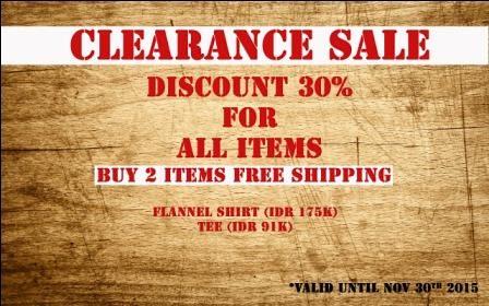 flannel_attack's tweet photo. Clearance sale, 30% off for all items, grab em all dude! https://t.co/i9Rkh5Dxhf