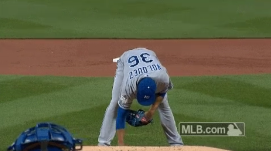 SInow's tweet photo. Before he took the mound tonight, Edinson Volquez drew his father's initials in the dirt https://t.co/jWdyDjgDWi https://t.co/Ko2AjSUz6m