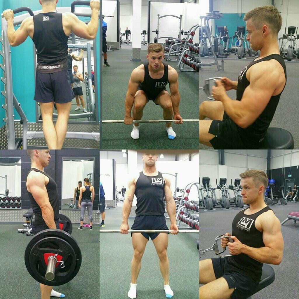 LeanMApparel's tweet photo. #LeanMachineMonday Featuring @IFGfitness #ManOrMachine #TeamLMA 💀💪🏻 https://t.co/BC4bGeVwO9