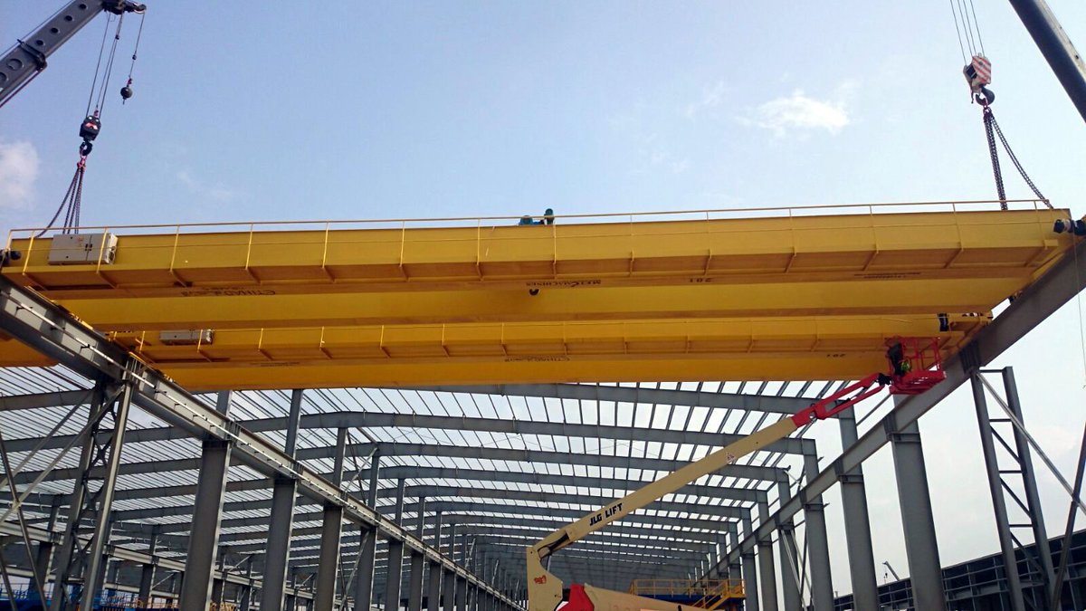 EtihadCranes's tweet image. Installations of Double Girder 20 Ton #Overhead GH Cranes &amp;amp; Components of 28m Span.
#Cranes #Heavyliftingsolutions