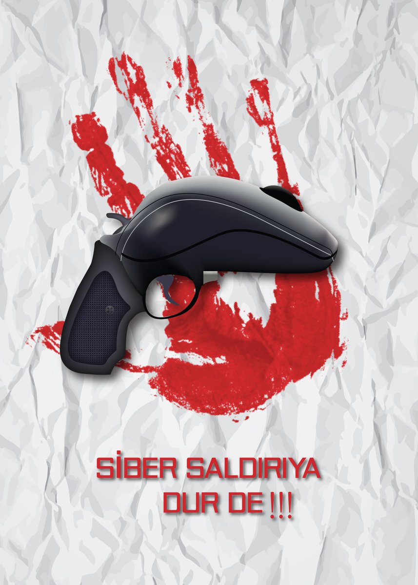 Poster: #durde #guvenlikyarismasi #siberfarkindalik