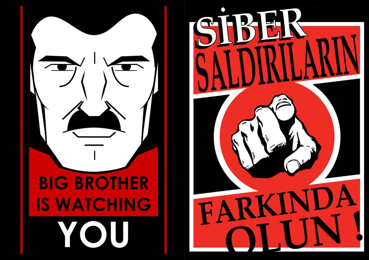 El İlanı: #1984 #guvenlikyarismasi #siberfarkindalik