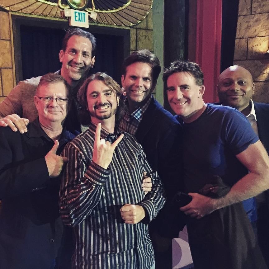 DevinReeve's tweet photo. Great to see fellow actor & former #greenbaypackers #mattwillig at our screening of #theho… https://t.co/0U8lNUzf5a https://t.co/UmYBWdVtss