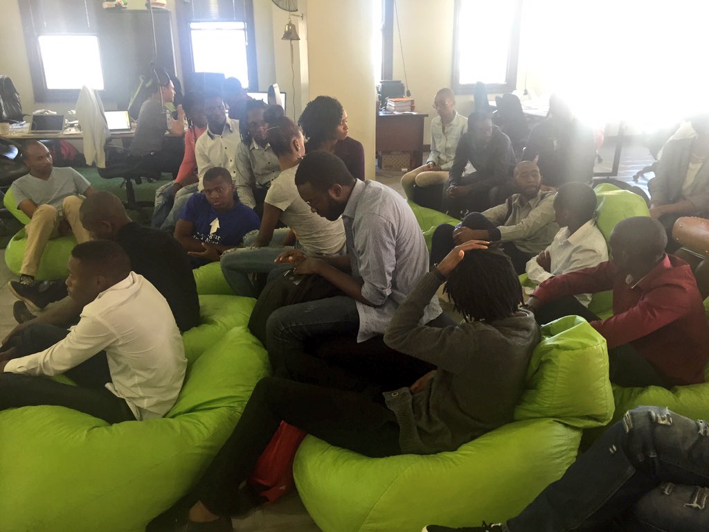 Koe_VM's tweet photo. In the process of inducting the new @StreetDev group! Looking forward to the next 3 months! #MadeInAfrica #WeDigDevs https://t.co/aokH5MTE1N