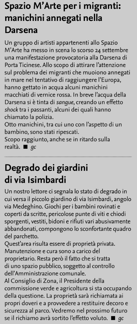 La_Conca_it's tweet photo. È disponibile il nuovo numero di ottobre! #LaConca #Milano #Zona5 https://t.co/50hTQhJeU8 https://t.co/bWcgH1G7QZ
