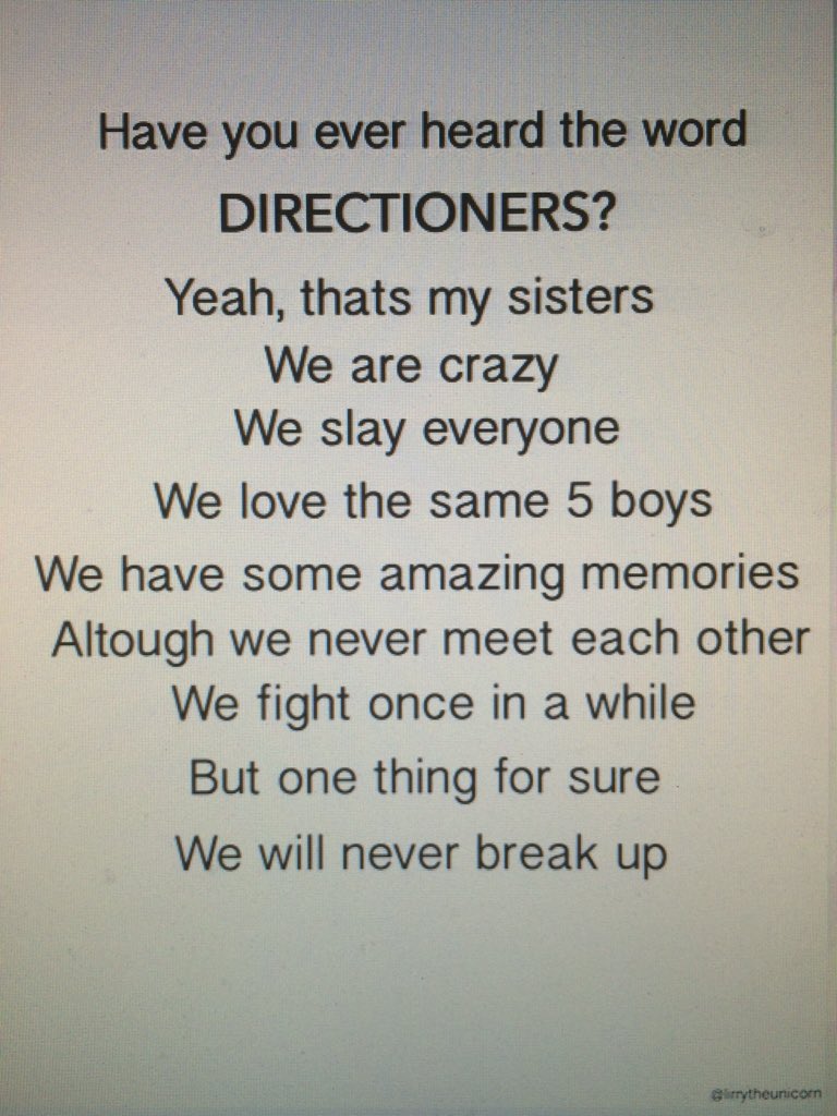 Larryhoran10's tweet photo. So treu!😍 #Directioners #PROMISEPROJECT #DirectionersTillTheEnd #onedirection #OneDirectionWillNeverEnd #Promise https://t.co/kZxZaMixJx