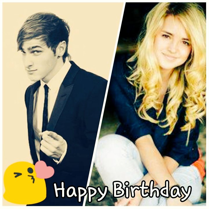 Happy birthday Kendall Schmidt and katelyn tarver 