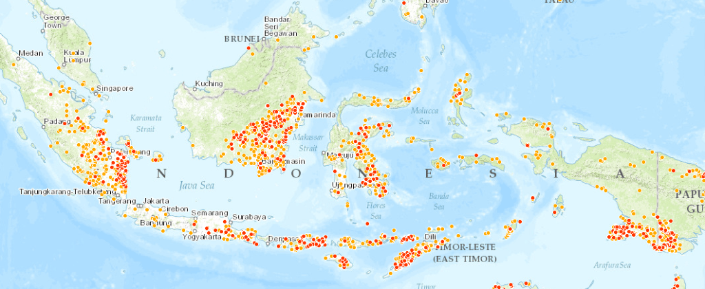 loanbgsblc's tweet photo. Indonesia’s fires have now razed more land than in the entire US state of New Jersey https://t.co/CglcU2aKKC https://t.co/tSTlU5LzCh