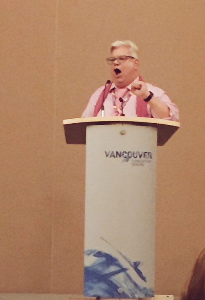 TiffanyBalducci's tweet photo. Well that's a wrap for day one of #CUPE2015! Some photos from the day. #Fred4Cupe #Fred4SCFP see you tomorrow AM! https://t.co/5jfC8Codcq