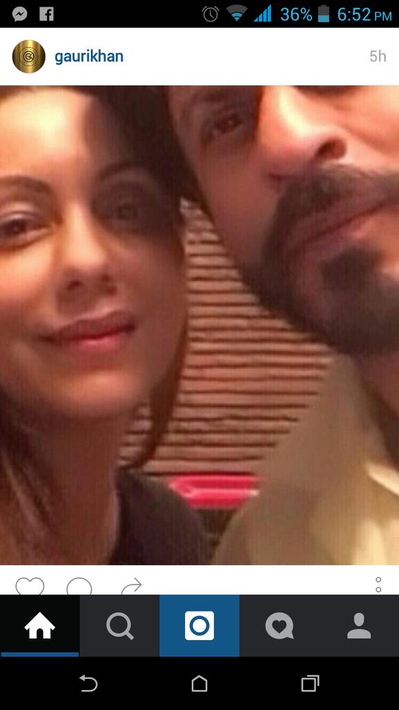 And Gauri Khan wishes his love of life a very Happy birthday   