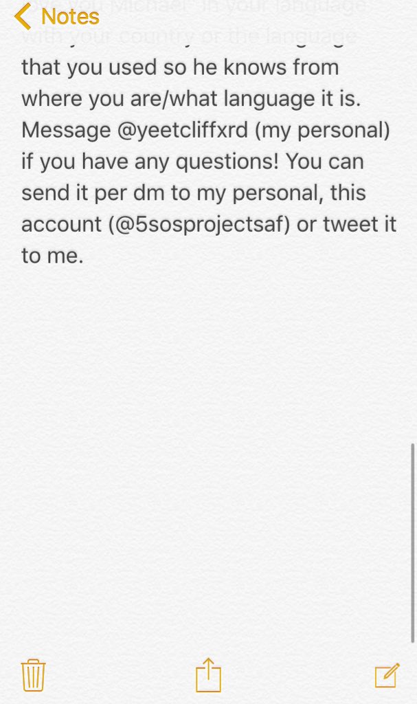 HV5SOSdaily's tweet photo. Here's the #MichaelBirthdayProject you can take part until November 17th 💕 ~Nia #ARIAS5SOS https://t.co/AiSxRppFUE