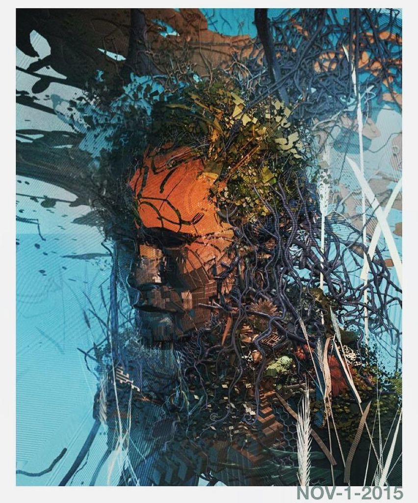 Android_Jones's tweet photo. nov 1 2016 self portrait. https://t.co/ky4gWoxeN2 https://t.co/lVwsiNr044