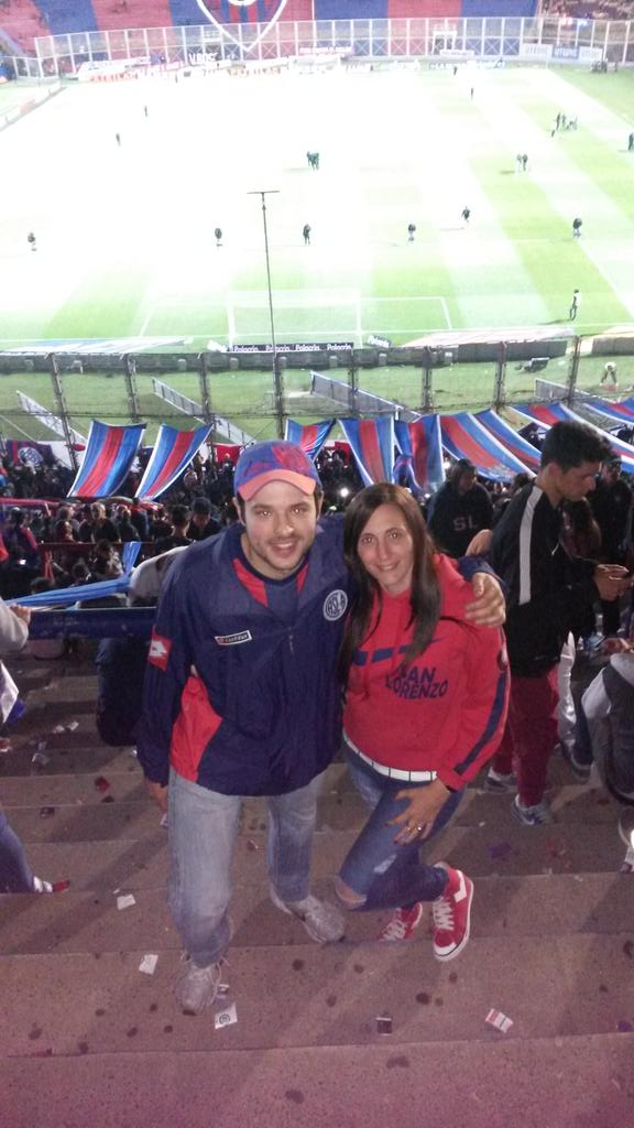 katiquiu's tweet photo. A pesar de los años, los momentos vividos,  siempre estaré a tu lado SAN LORENZO QUERIDO...SAN LORENZO QUERIDOOO 🎵🎶🎵 https://t.co/dEEytIDzye