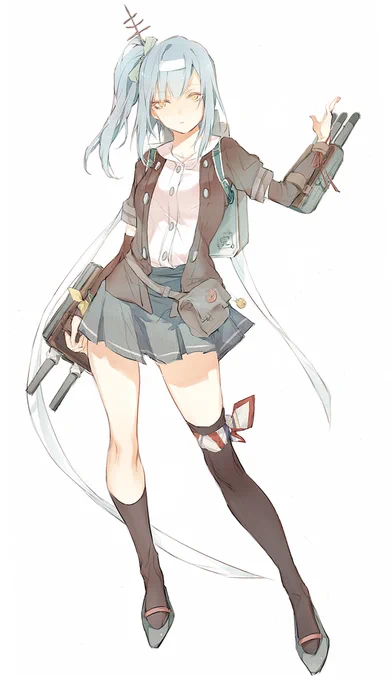 個人趣味の霞改二衣装設定 (協力by@eikkaleyd) 