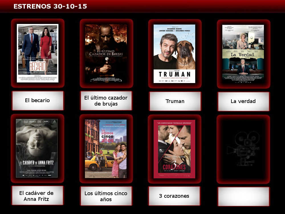 pjferron's tweet photo. CineFun: Estrenos 30-Octubre-15 https://t.co/Q1nY6lRrn4 https://t.co/dCfNGEFtMw