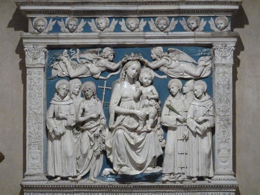 FUAuniversity's tweet photo. Ashley May – When you learn that the #Medicifamily also has a chapel in #SantaCroce with #DellaRobbia artwork #myfua https://t.co/JGVqqwjrsk