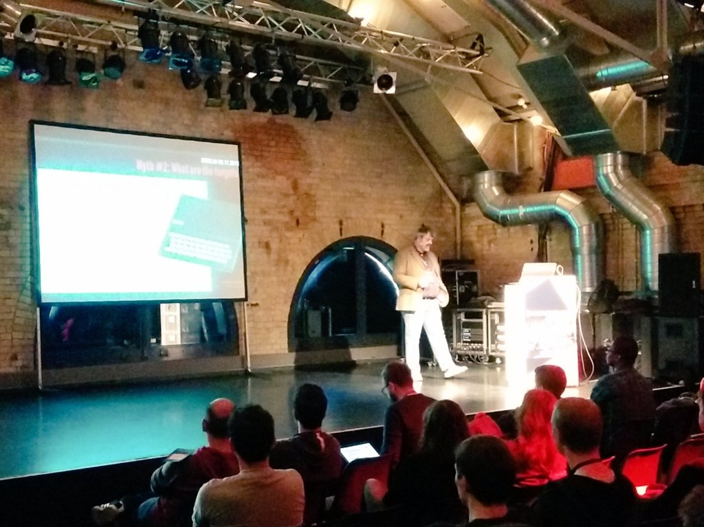 pierodibello's tweet photo. Talking about cybercrime #CodemoBerlin https://t.co/yJaP8CVnvQ