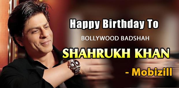 Happy Birthday To Bollywood Badshah Shahrukh Salman Khan More at: 