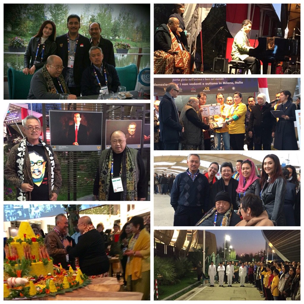 Bpk Tommy Winata selaku CEO dari Artha Graha, menggunakan kemeja batik kesayangan Almarhum Didi Petet