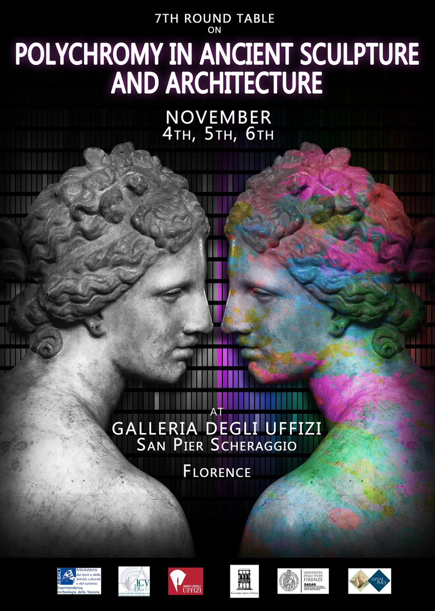 GoldUnveiled's tweet photo. #uffizi #uffiziarcheologia #7thpolychromy tre giorni all'insegna della policromia #statuaria e #architettura antica https://t.co/CEj5QEWo2o