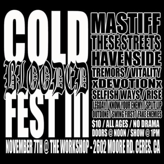 outdoneca's tweet photo. Make sure you support this! Last Cold Blooded Fest Lets make it the best https://t.co/4HlARrFH83