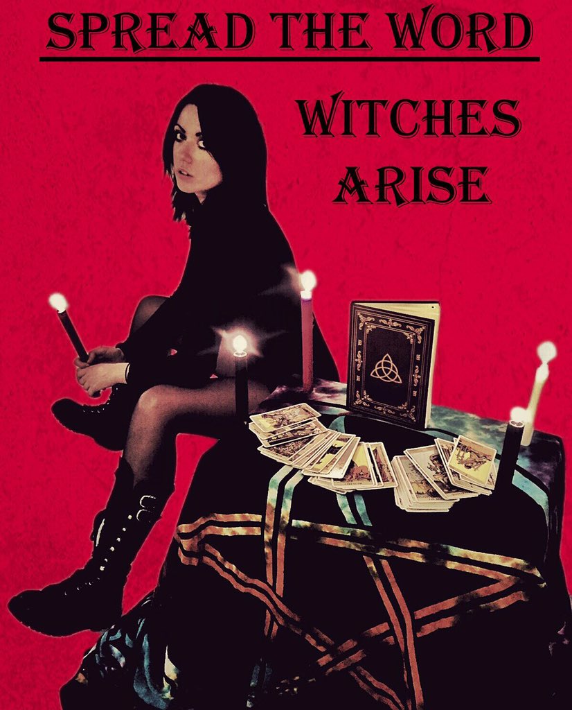 PsychWitchcraft's tweet photo. Spread the Word Guys !!! Witches Arise !! https://t.co/QZIlYqfjTS