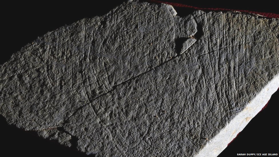 jonathan jb webb (@jjbw) on Twitter photo These Jersey etchings are - probably - older than any art found in the UK: bbc.in/1MbEcuo HT <a href="/MatthewPope/">Dr Matt Pope</a> These Jersey etchings are - probably - older than any art found in the UK: bbc.in/1MbEcuo HT <a href="/MatthewPope/">Dr Matt Pope</a>
