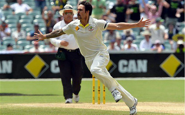 Here s wishing Mitchell Johnson a very Happy 34th Birthday. Send in your wishes for the speedster. (PC: Telegraph) 