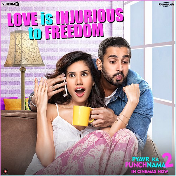 PKP2Official's tweet photo. Have you watched #PyaarKaPunchnama2 yet? Nahi dekhi toh abhi dekhlo.
Book your tickets here: https://t.co/erXv8ZWXO0 https://t.co/io8CWgMdZb