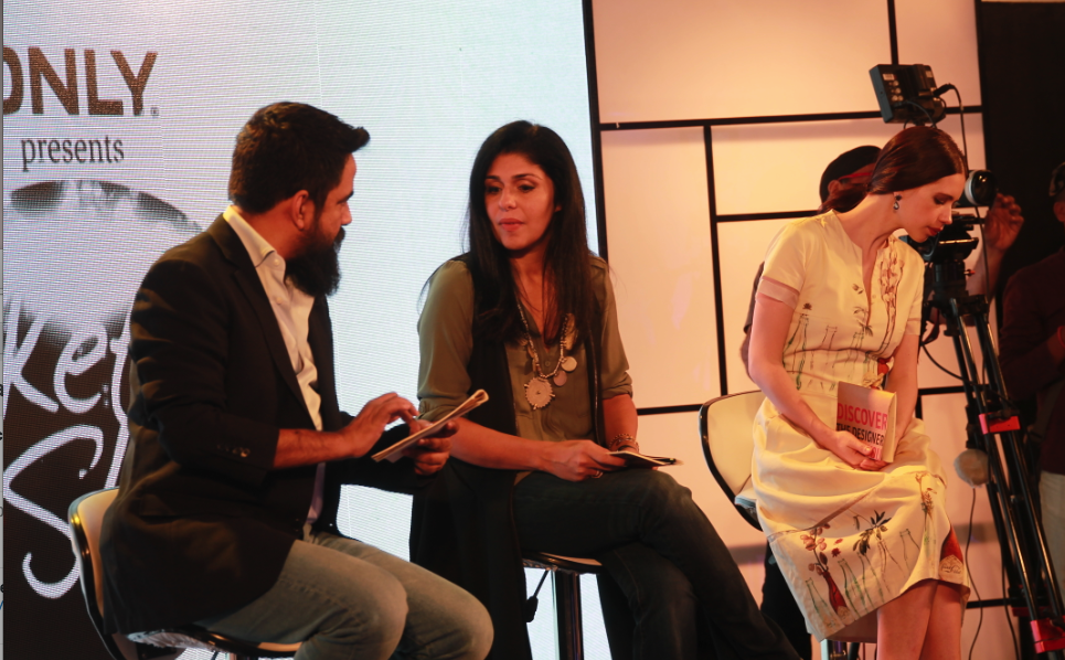 SketchtoStore's tweet photo. About last night. @Anaita_Adajania on @OnlyIndia presents #SketchtoStore. #throwback https://t.co/U1a4z7GlTe