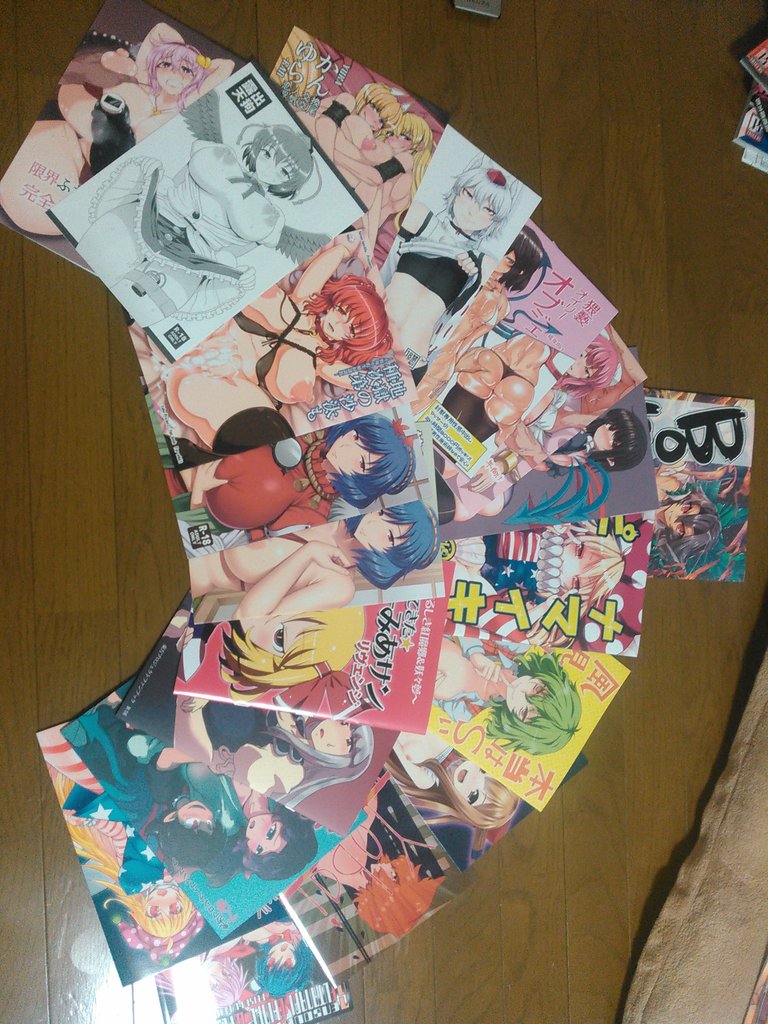 昨日の紅楼夢の戦利品!勇儀さん関連商品がいっぱいあって最高やった～♪ 