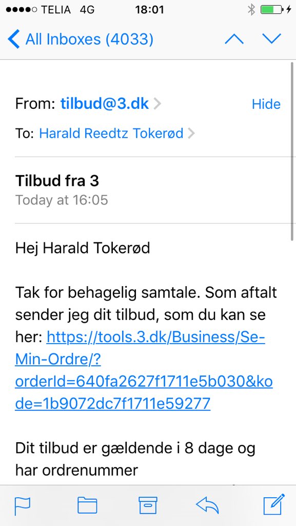 <a href="/lolkjorgensen/">Dan Lolk</a> I'm all in på <a href="/3BusinessDK/">3 Danmark Business</a> 😉