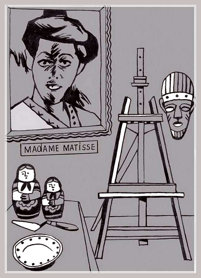 В мастерской Матисса все предметы на букву «М» !
  hermitageline.ru/ru/blog/view/k…