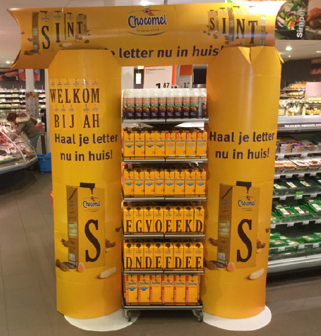 Gezien! De eerste Chocomel letters staan al op de winkel vloer! Heeft u hem al staan?
#Chocomel #Letters