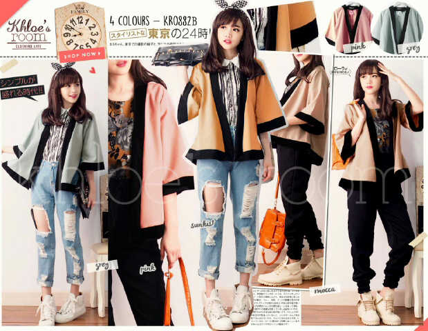 cocoshop2's tweet photo. Plain Kimono Cardi 65rb Available SUNKISS,,MOCCA #cocoSTOCK https://t.co/rVtP9GYSqH