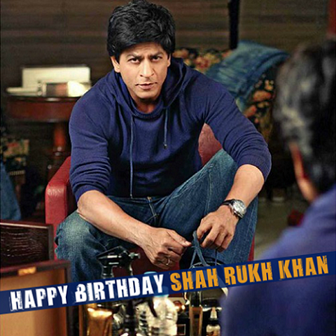 Happy 50th birthday to the my favorite...... The King of Bollywood SHAHRUKH KHAN   