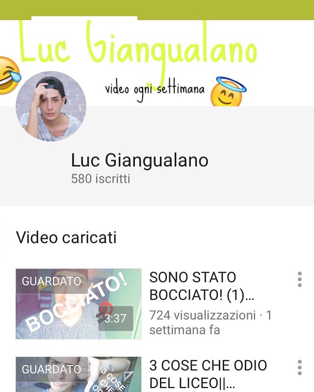 LucGiangualano's tweet photo. https://t.co/VCS71LIUaE iscrivetevi🤓 https://t.co/fqRgDfWm9Q