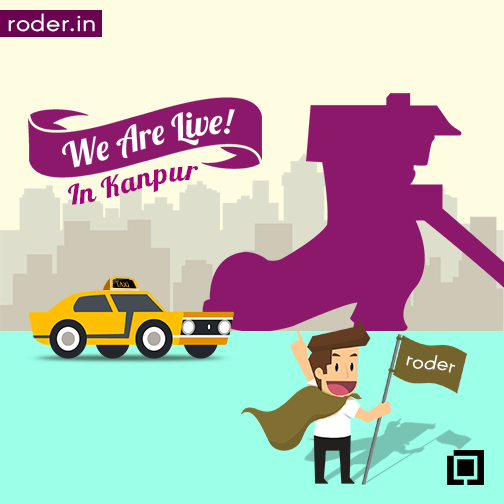 roderindia's tweet photo. Hello Kanpur! Leave your travel worries on roder.in Pay one way rates for one way drops. #WhyPayDouble #taxi https://t.co/uIybyPgkPn