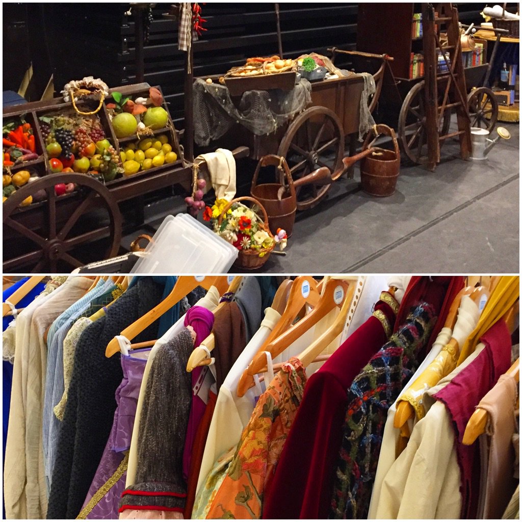 mauricewijnen's tweet photo. Kostuums en props zijn klaar voor de @BeautyBeastNL repetities! #musical https://t.co/ZS597kgRfm