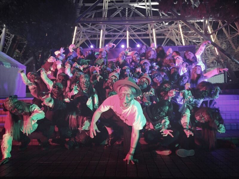 kyawadayo's tweet photo. 今年の秋は！
ナガシマゾンビアイランドのゾンビダンサーをやらせていただいてました！
ほんとに貴重な体験で、多くの事を学ばせていただきました😳✨
JUNYA.さんをはじめ多くの方に感謝です！
最高のハロウィンをありがとうございました💓 https://t.co/QLFUsEw0IU