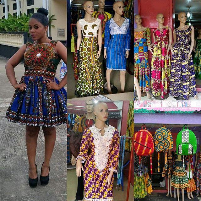 Liberian designer, Korlu Jallah, based in Liberia in Sinkor. Check out her  boutique, Edith House of Fashion