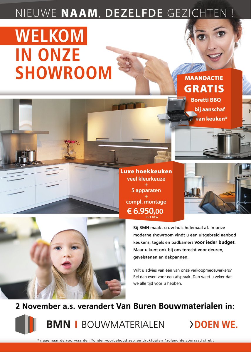 Feestaanbieding: Luxe hoekkeuken + 5 apparaten + complete montage, nu voor slechts € 6950,- incl. BTW