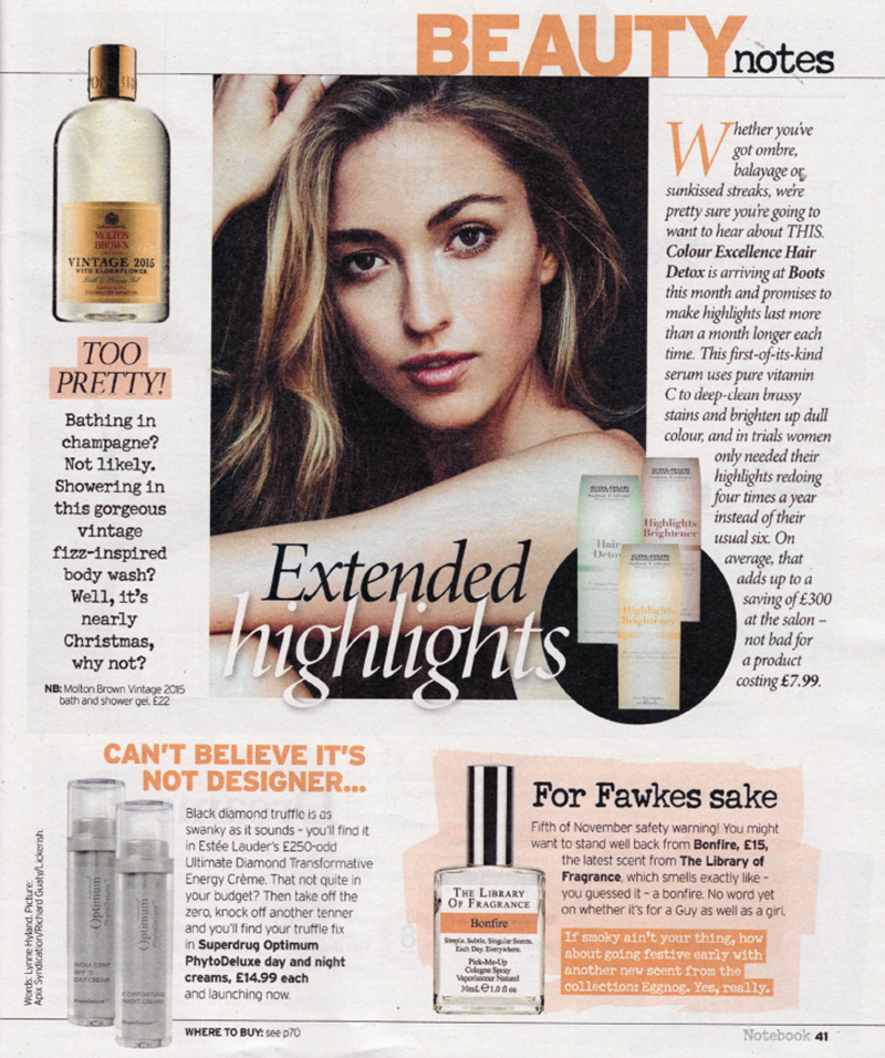 mediahubb's tweet photo. HUGE thanks to @lynnehyland for fab feature on @colourexcel in the @notebooklive #colourexcellence #hair @BootsUK https://t.co/9QD4XRqWhf
