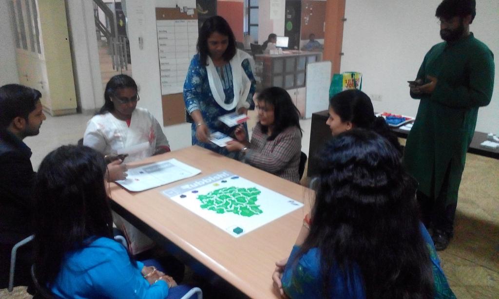 CivicLabs's tweet photo. Design Public kicks-off with a #game of #rubbish by @fovlabs so exciting! @CKSdotIN @littlenemrut https://t.co/yuUD3EI4lD