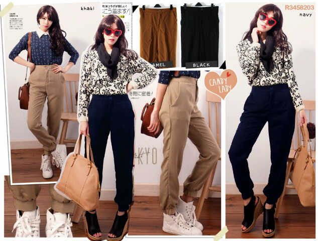 cocoshop2's tweet photo. Basic Jogger Pants 70rb Available NAVY,,CAMEL #cocoSTOCJ https://t.co/aLrjltvziC