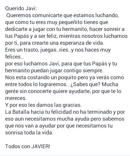 TodosCon_Javier's tweet photo. Querido Javi... https://t.co/xCwIp5wA5q
