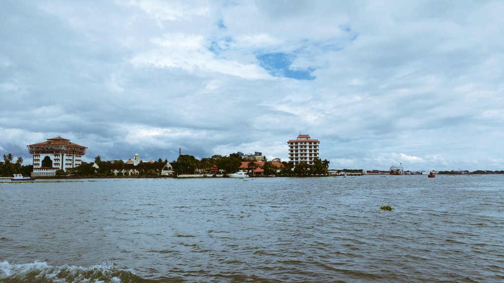 At sea = at peace. :3