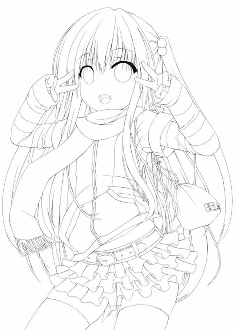 女の子 