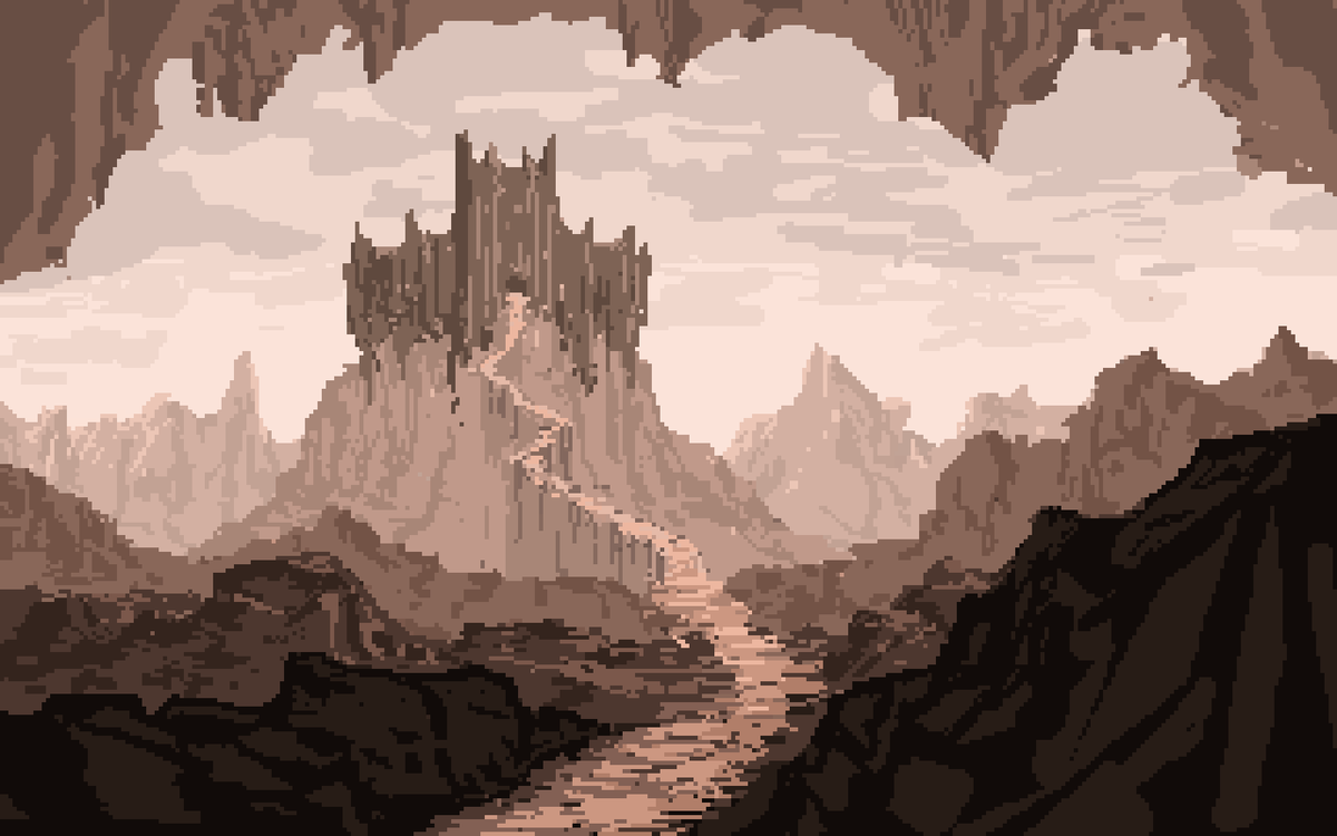 talecrafter's tweet photo. Fortress of the Ever-watching Owl. #pixelart #dailyart2015 https://t.co/wKFSCzO8lM